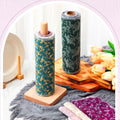 Redbaker 50 Pcs Reusable Paper Towels Paperless Reusable Cotton Cloths Toilet Absorbent Washable Paper Towels with Roll Kitchen Dishcloth for