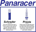 Panaracer Bicycle Tubes Presta Valve with Removable Core
