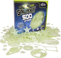 Glow in The Dark Stars for Ceiling, 500-Count, Largest Ceiling Glow Stars Assortment Includes Jumbo Sun, All 9 Planets, Bonus Moon and Entire Big