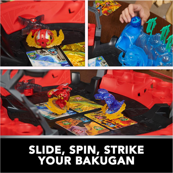 Bakugan Battle Arena with Exclusive Special Attack Dragonoid, Customizable, Spinning Action Figure and Playset, Kids Toys for Boys and Girls 6 and