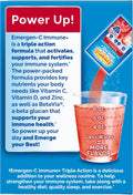 Emergen-C Immune+ Triple Action Immune Support Powder, Betavia (R), 1000Mg Vitamin C, B Vitamins, Vitamin D and Antioxidants, Raspberry â 30 Count