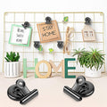 Grtard 6 Pack Magnetic Clips Heavy Duty, Strong Magnet Clips for Fridge Black 6pack