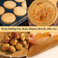DISSKNIC 9 Inch Parchment Paper Rounds, 100PCS Unbleached Round Parchment Paper 9 inch for Baking, Precut Parchment Rounds for Round Cake Pans 9