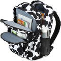 abshoo Classical Basic Cow Print Womens School Backpack For College Teen Girls Water Resistant Bookbag (Cow) Cow 16.5 Inc