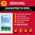 Catchmaster Window Fly Traps 12-Pack XL, Fruit Fly Traps for Indoors, Disposable Bulk Bug Catcher, Waterproof Insect Glue Trap, Adhesive Fly