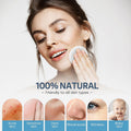 50-Count Compressed Facial Sponge, GAINWELL White Cellulose 100% Natural Cosmetic Spa Sponges for Facial Cleansing, Exfoliating Mask, Makeup
