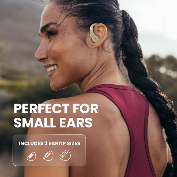 Back Bay Audio - Runner's Wireless Earbuds Bluetooth Headphones for Sports, Hook Over the Ear Buds, Deep Bass, Wrap Around Earphones with Earhooks