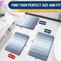 OLANLY Bathroom Rug Mat 30X20, Extra Soft and Absorbent Microfiber Bath Rugs, Non-Slip Plush Shaggy Bath Carpet, Machine Wash Dry, Bath Mats for