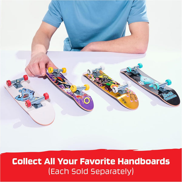 TECH DECK, World Industries Handboard; Authentic Mini Skateboards, Kids Toys for Boys & Girls, Ages 6 and up (Hands Use Only)