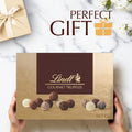 Lindt Gourmet Truffles Assorted Chocolate Candy Gift Box, 14.7 oz. Assorted 14.7 Ounce (Pack of 1)