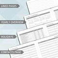 2025-2026 Planner - Academic Planner 2025-2026, 2025-2026 Weekly Monthly Planner, July 2025 - June 2026, 5.7'' X 8.4'', Thick Paper, Leather