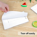 Joyberg Grocery List Magnet Pad for Fridge, 2 Pack Magnetic Notepads for Refrigerator, Magnetic Grocery List Pad for Fridge, Full Magnet Back