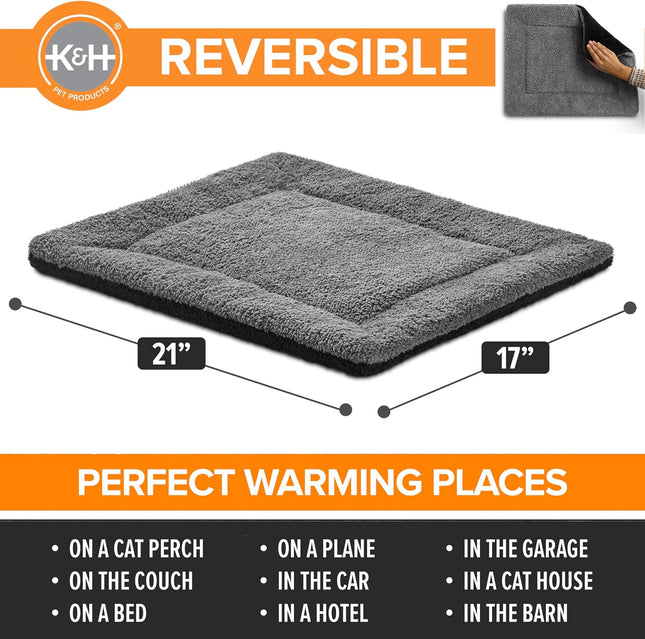 K&H PET PRODUCTS Self-Warming Cat Bed Pad, Self Heating Pad for Outdoor Cat Hous
