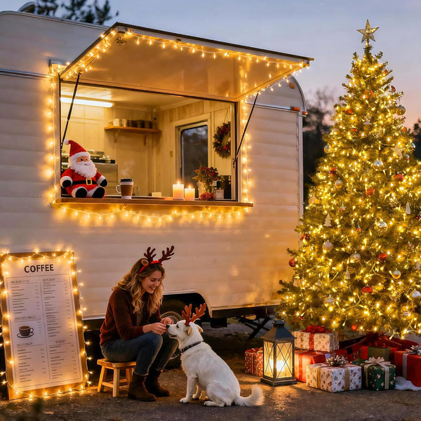 JMEXSUSS 168FT 600 LED String Lights for Outside Clear Wire, Warm White Christmas Lights Outdoor Waterproof, Tree Lights Outdoor Plug in for Patio