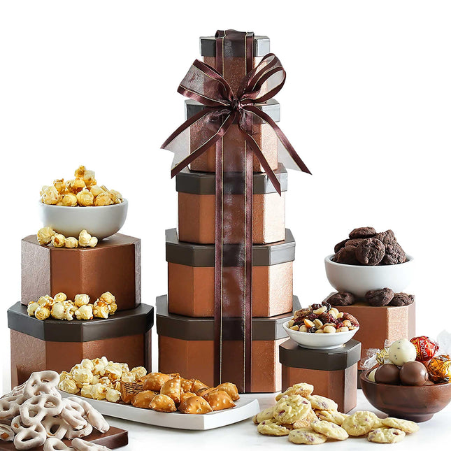 Broadway Basketeers Gift Basket Snack Gifts for Families, College, Delivery for 