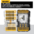DEWALT Screwdriver Bit Set, 40 Pcs. Impact Ready, FlexTorq Impact Driver Bit Set with Storage Case (DWA2T40IR) One Size