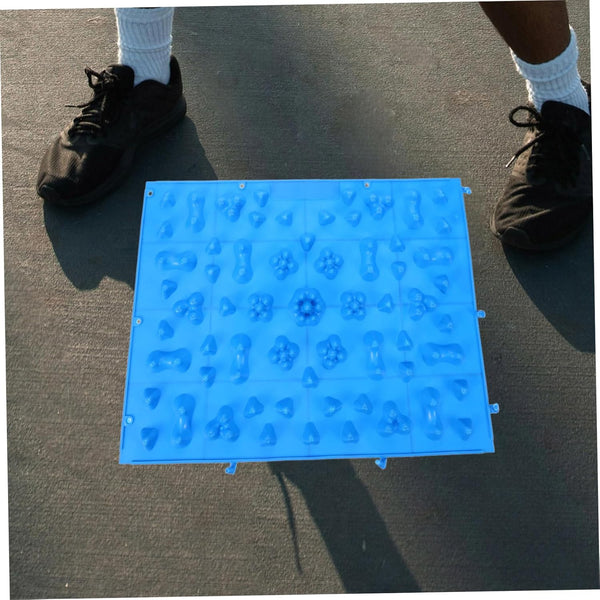 SUPVOX 5Pcs Foot Reflexology Training Mat Acupressure Pad for Foot Massage Toe Pressure Massager for Muscle Relaxation and Relief