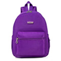 AOTIAN Mini Lightweight 11.8 Inch Backpack Durable Travel Hiking Women and Girls Small Daypack, 7 Liters Dark Violet Purple