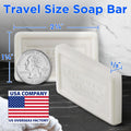 BERGMAN KELLY - Hotel Soap Bars - White Tea, 0.5 oz, 100 PK - Travel Size Luxury Bulk Amenities Bar Soap - Mini Individually Wrapped Rectangular