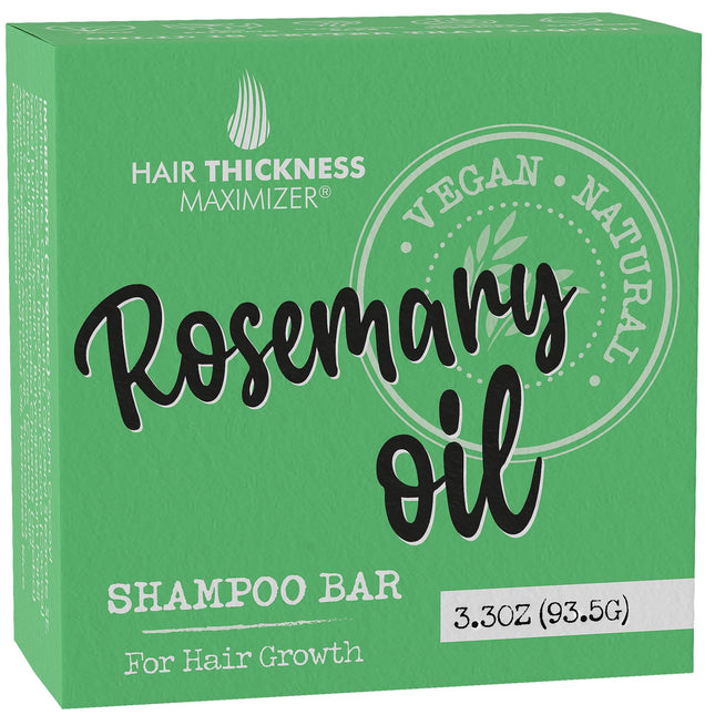 Rosemary Oil for Hair Growth Shampoo Bar. Eco-Friendly,No Harsh Chemicals, Color Safe, pH Balanced. Solid Shampoo Bar Eq