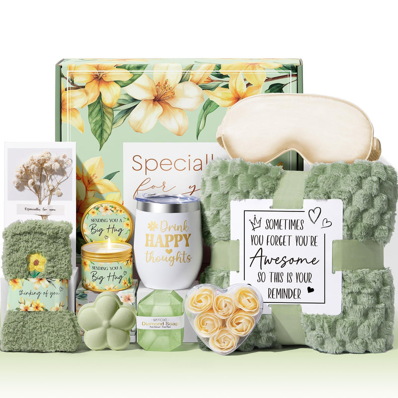 Birthday Gifts for Women Self Care Package Spa Get Well Soon Gift Baskets | Get Well Gifts, Thinking of You Gifts, Hug In A Box, After Surgery
