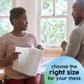 Bounty Essentials Select-A-Size Paper Towels, White, 2 Triple Rolls = 6 Regular Rolls (Packaging May Vary) Triple 2 Rolls ( 162 Sheets)