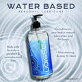 Passion Natural Water-Based Personal Lubricant, 34 Fl Oz - Premium, Non-Sticky, Easy-To-Clean Formula for Smooth, Comfortable Use