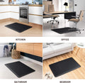 HappyTrends Floor Mat Cushioned Anti-Fatigue ,17.3"x28",Thick Waterproof Non-Slip Mats and Rugs Heavy Duty Ergonomic Comfort Rug for