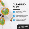 IMPRESA Coffee Machine Descaler & Cleaning Bundle - Compatible with Keurig K-Duo & K-Cup Brewers - 8 Oz Descaling Solution & 4 Maintenance Pods -