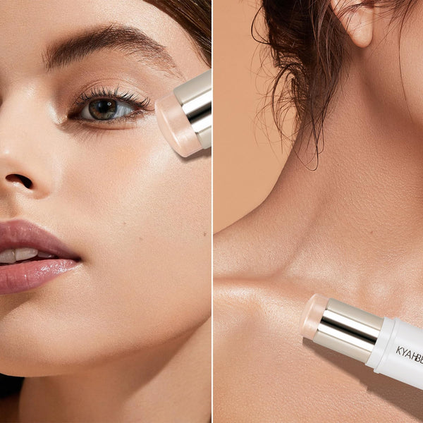 Dewy Highlighter Makeup 15G/0.53Fl.Oz, Highlighter Makeup Stick for Face and Body, Radiant & Shimmer Glow, Buildable Color for All Day | Vegan &