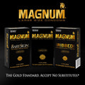 TROJAN Lubricated Magnum Condoms XL Large Size - 12 Count XL (Pack of 12)