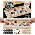 Fast Sling Puck Game - Super Winner Slingshot Puck Board Game - Sling It Shot 2 Player Hockey Table for Kids, Teen and Adults - Christmas Indoor