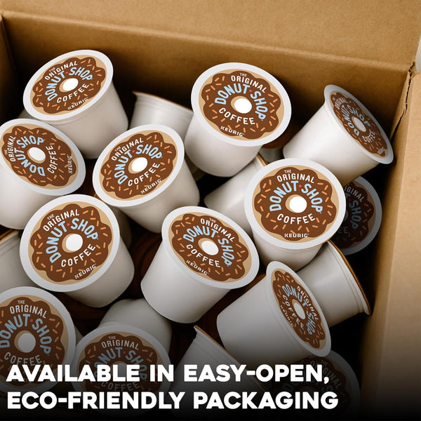 The Original Donut Shop Regular Keurig Single-Serve K-Cup Pods, Medium Roast Coffee, 72 Count Unflavored 72 Count (Pack of 1)