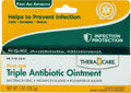 TheraCare Triple Antibiotic Ointment, 1 oz Tube | First Aid, Infection Protection for Minor Cuts, Scrapes & Burns, Bacitracin 1 Ounce