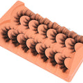 False Eyelashes Wispy Lashes Natural Look Fake Eyelashes Cat Eye Lashes Mink Fluffy Strip False Lashes Fox Eye Lashes Pack 7 Pairs ALICROWN C-