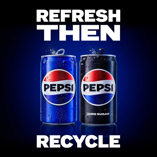 Diet Pepsi Soda, 7.5 Ounce Mini Cans, 10 Pack 7.5 Fl Oz (Pack of 10)