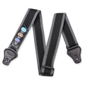 Mr.Power Guitar Strap 36.6in - 65in with 3 Pick Holders for Electric Acoustic Guitar, Nylon Strap for Your Family Friend Love Guitarists