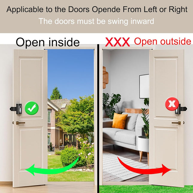 Anti-Theft Video Doorbell Mount,Ahbteym Mount No Drill Bracket Holder Accessories for Apartment Home Rentals Compatible 