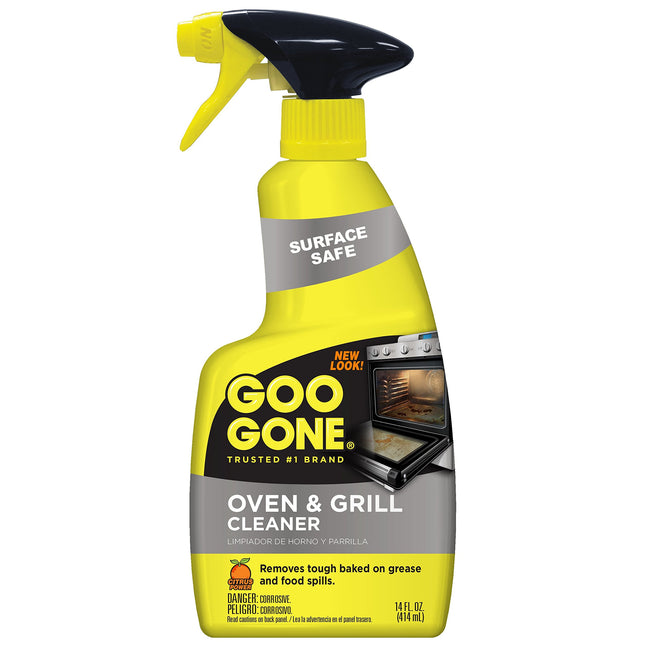 Goo Gone Oven and Grill Cleaner - 14 Ounce - Removes Tough Baked on Grease and F
