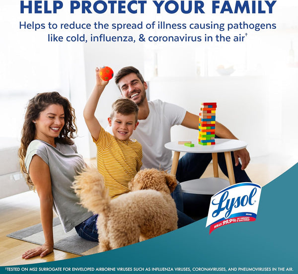 Lysol Air Sanitizer Spray, Air Freshener Alternative, Simple Fresh 3-Pk Simple Fresh 10 Ounce (Pack of 3)