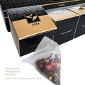 Pure and Easy Tea, Ascent Premium Tea Sampler Set, 15 Count Variety Pack, 5 Natural Caffeinated Blends, Bpa-Free Infuser Bags, Tea Gift Box, 52.5G