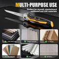 KATA Folding Drywall Jab Saw, Sheetrock Knife with Soft Grip Handle | Compact Folding Hand Saw & Keyhole Saw for Sheetrock, Wallboard Repair,