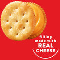 RITZ Cheese Sandwich Crackers, Lunch Snacks, 20 Snack Packs (6 Crackers per Pack)