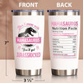 Gifts for Mom, Mothers Day Gifts from Daughter Son, 20 OZ Tumbler Best Mother Birthday Gift for Mama Mother-in-Law Wife Women, Mamasaurus