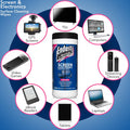 Endust for Electronics; Screen & Surface Cleaning Wipes, Great LCD and Plasma Wipes, 70 Wipes (11506)