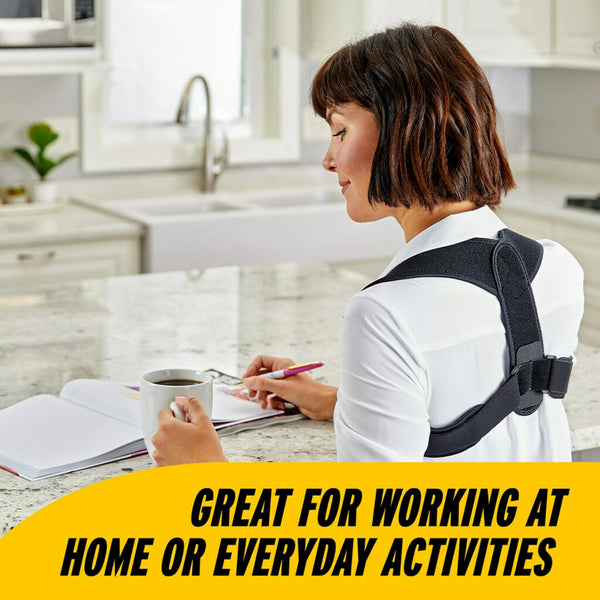 FUTURO Posture Corrector, Fits Men and Women, Helps Promote Better Posture, Back Support, Doctor Developed, Adjustable Adjustable Posture Corrector