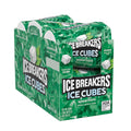 ICE BREAKERS Ice Cubes Spearmint Sugar Free Chewing Gum Bottles, 3.24 Oz (6 Count, 40 Pieces)