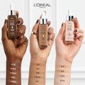 L'Oreal Paris True Match Nude Hyaluronic Tinted Serum Foundation with 1% Hyaluronic Acid, Light-Medium 3-4, 1 Fl. Oz.