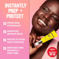 Revlon Illuminance Moisturizing Primer with SPF 30, Face Makeup Primer with Sunscreen, Squalane & Vitamin E, No White Cast, Transparent Finish,