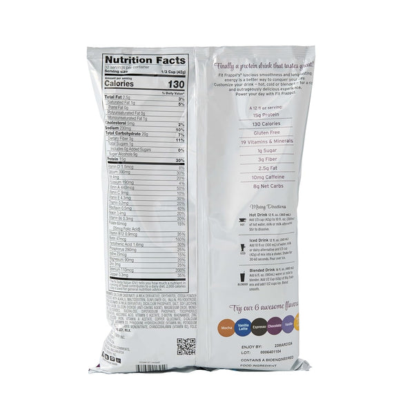 Big Train Fit Frappe Chocolate Protein Beverage Mix, 3 Pound (Pack of 1)